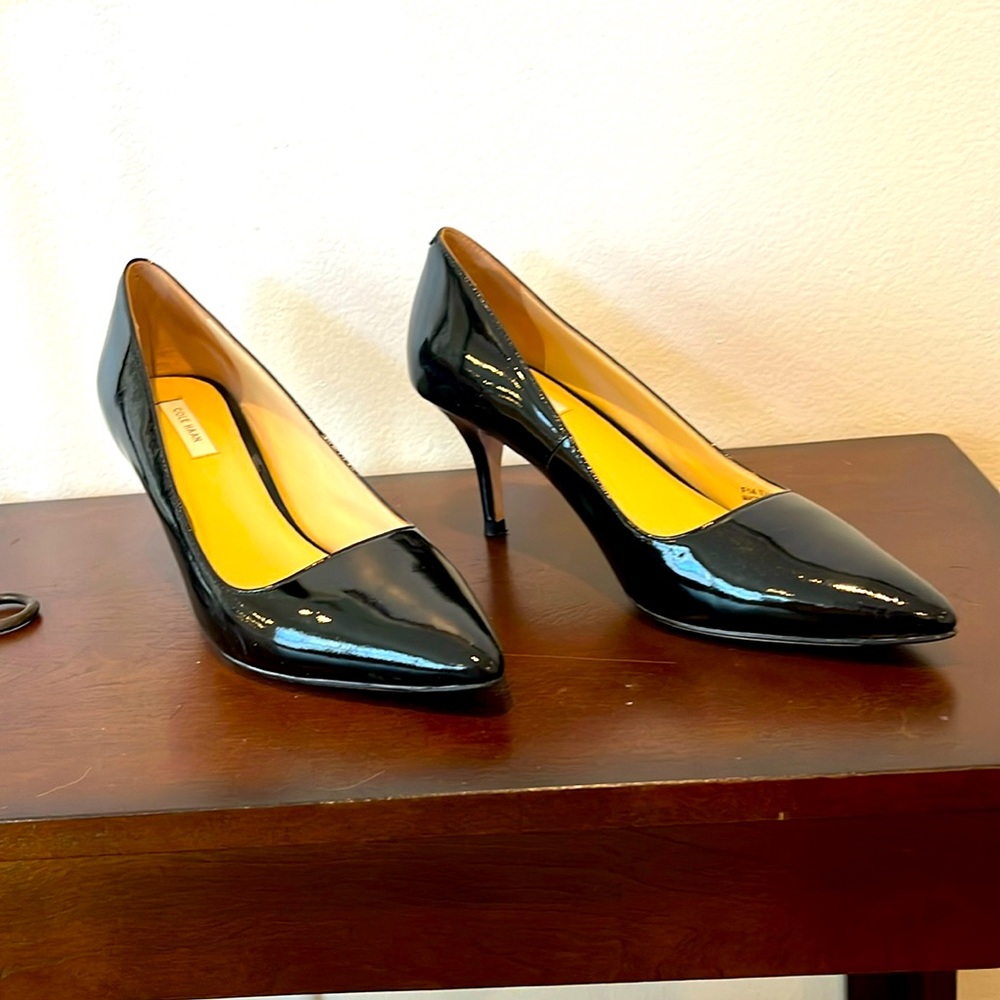 Cole Haan Paten Leather Pumps